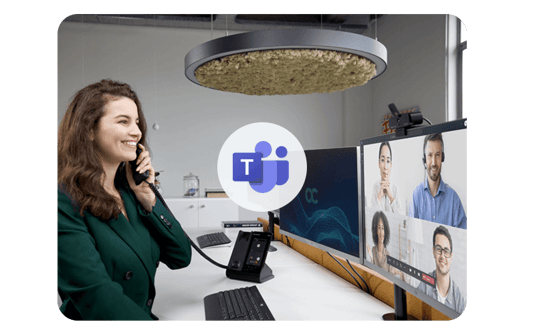 AudioCodes 400HD series of Microsoft Teams certified IP phones simplify communications and enhance productivity with high voice quality, intuitive control and a native Microsoft Teams experience.