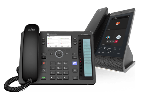 AudioCodes Certified Business Phones for Microsoft Teams