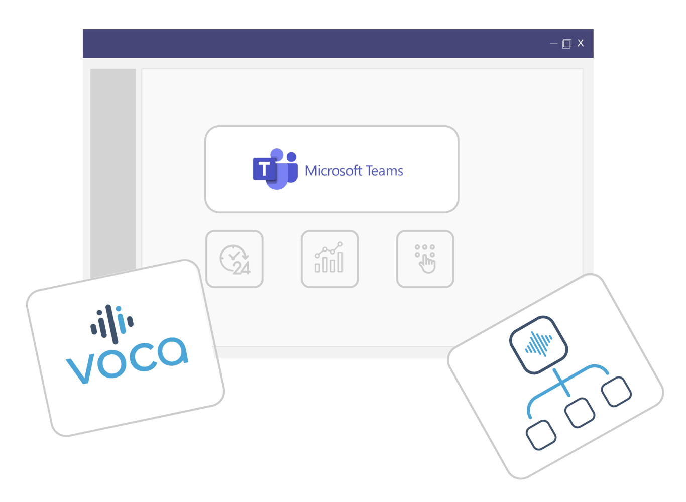 Voca, AudioCodes Agile Conversational IVR, seamlessly connects to Microsoft Teams